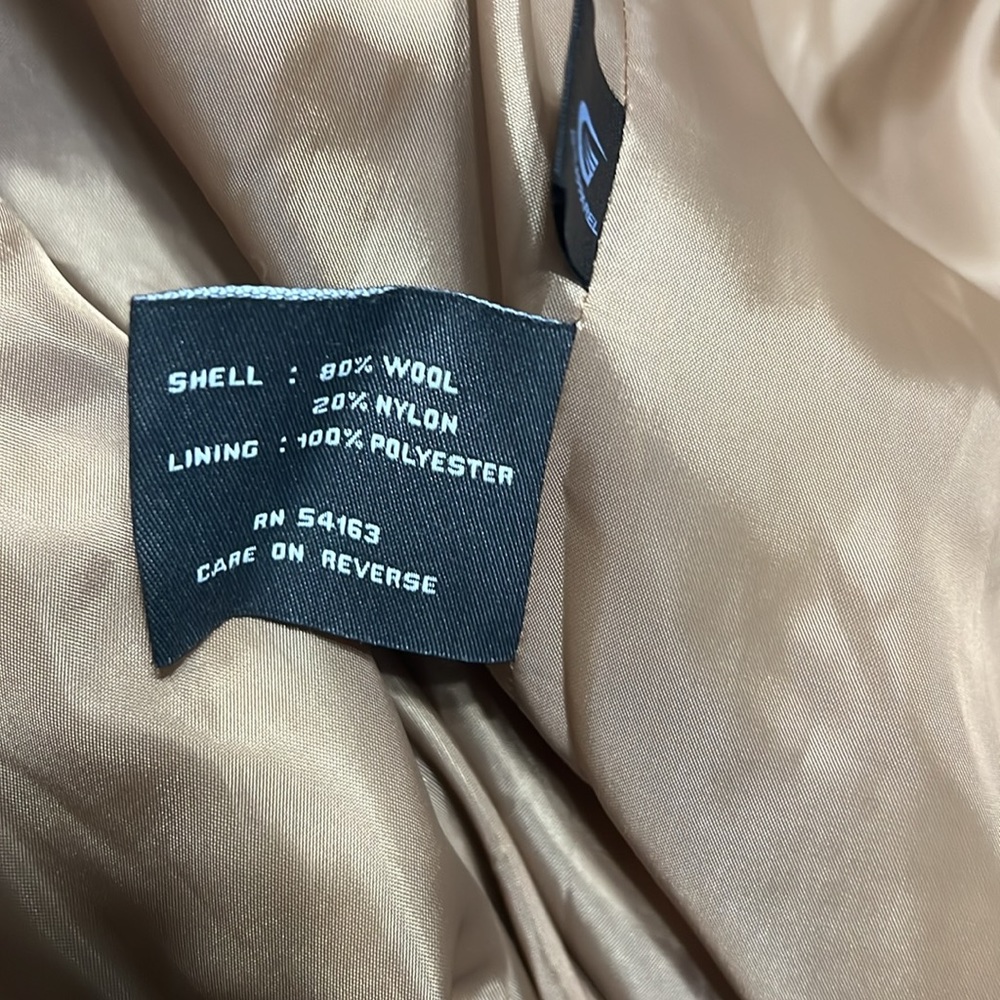 Kenneth Cole Reaction Tan Wool-blend Coat - Picture 8 of 9